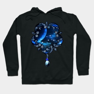 Zodiac constellation  gemini Hoodie